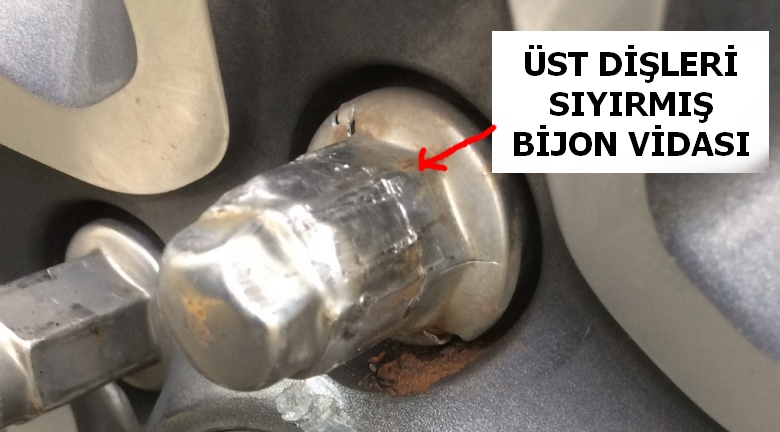 Diş Sıyıran Bijon Vidası Nasıl Çıkartılır? 2 Üst Dişleri Sıyırmış Bir Bijon Vidası