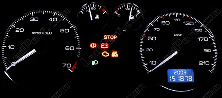 Peugeot 307 Arıza Lambaları Anlamları | 307 Uyarı ve İkaz Işıkları