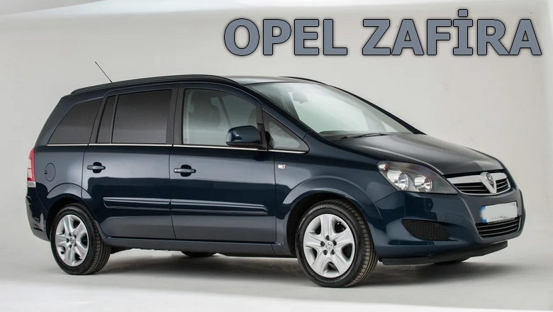 opel zafira yandan