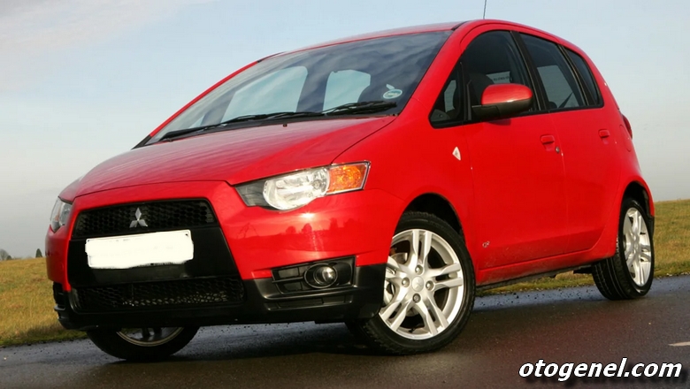 Makyajlı Kasa İkinci Nesil Mitsubishi Colt