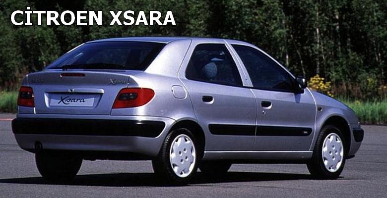 citroen xsara arka ve yandan