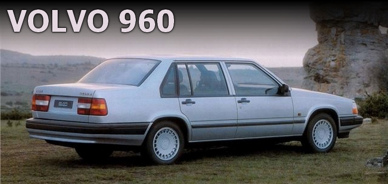 volvo 960 arka ve yandan gorunum